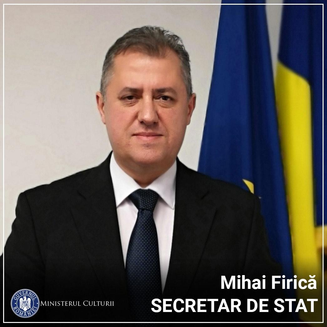Mihai Firica Secretar de stat Ministerul Culturii - Jurnalul Olteniei – Știri din Craiova și Oltenia