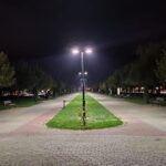 iluminat parc Tg Jiu