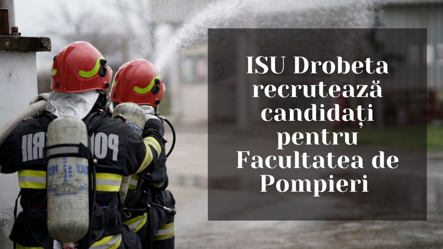 Recrutare ISU MH - Jurnalul Olteniei – Știri din Craiova și Oltenia