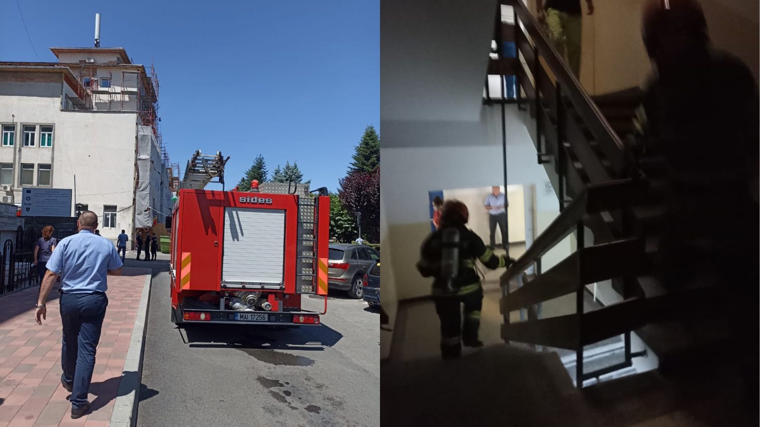 incendiu spital tg jiu - Jurnalul Olteniei – Știri din Craiova și Oltenia