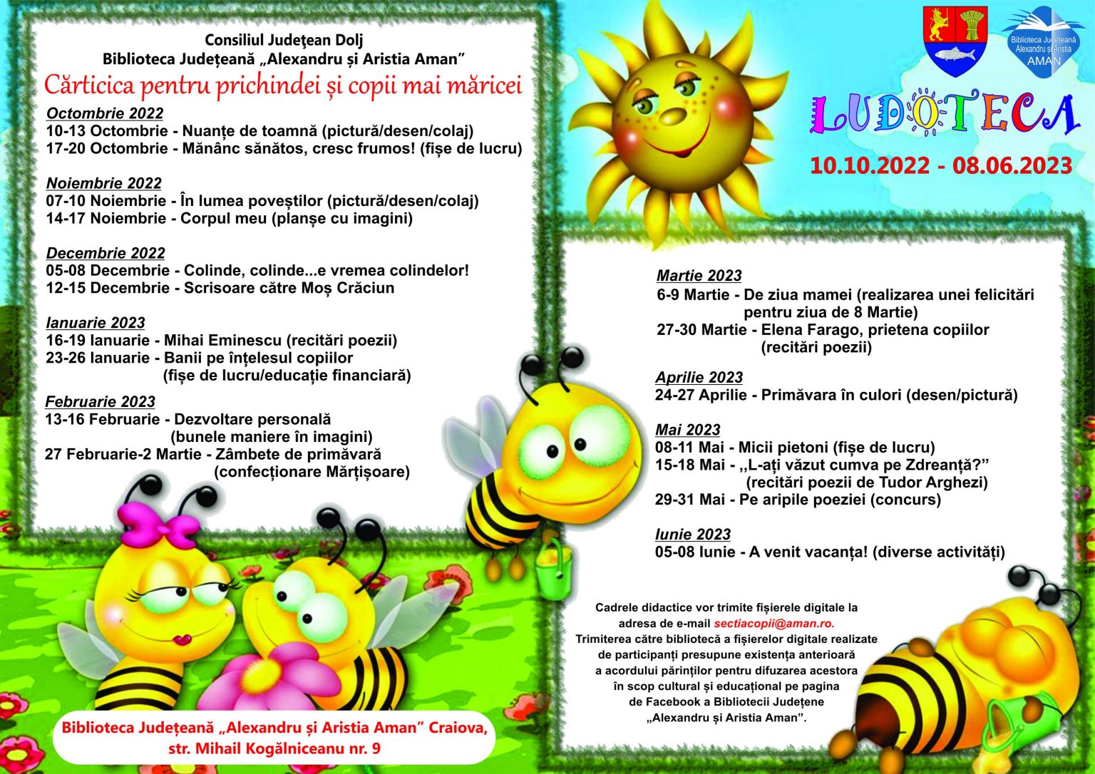 proiect carticica 2022-2023 - Jurnalul Olteniei – Știri din Craiova și Oltenia