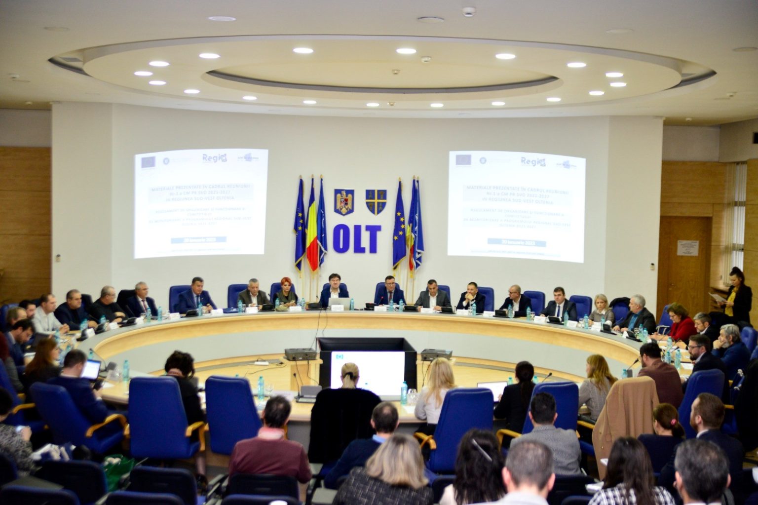 Prima ședință a Comitetului de Monitorizare a Programului Regional Sud-Vest Oltenia - Jurnalul Olteniei – Știri din Craiova și Oltenia