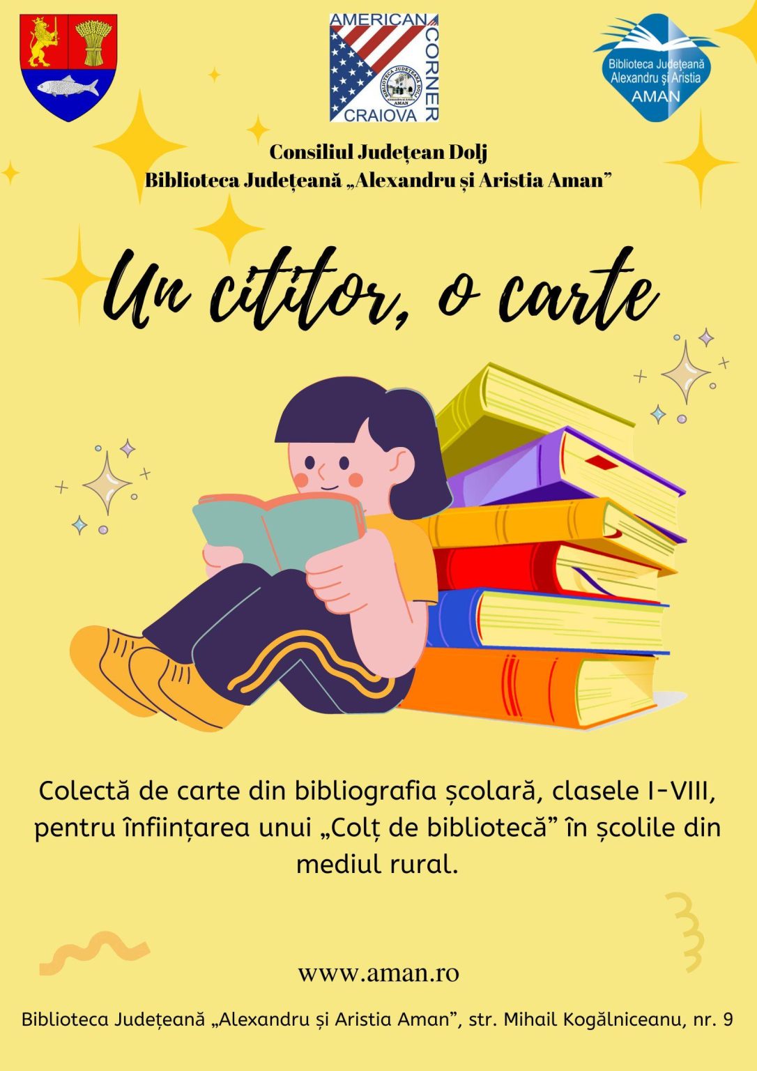 Un cititor, o carte - Jurnalul Olteniei – Știri din Craiova și Oltenia