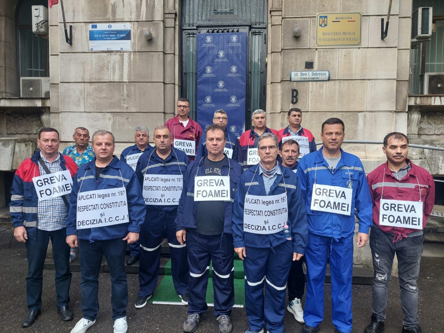 Greva foamei la București - Jurnalul Olteniei – Știri din Craiova și Oltenia