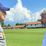 Eugen Neagoe și Jose Mari Bakero