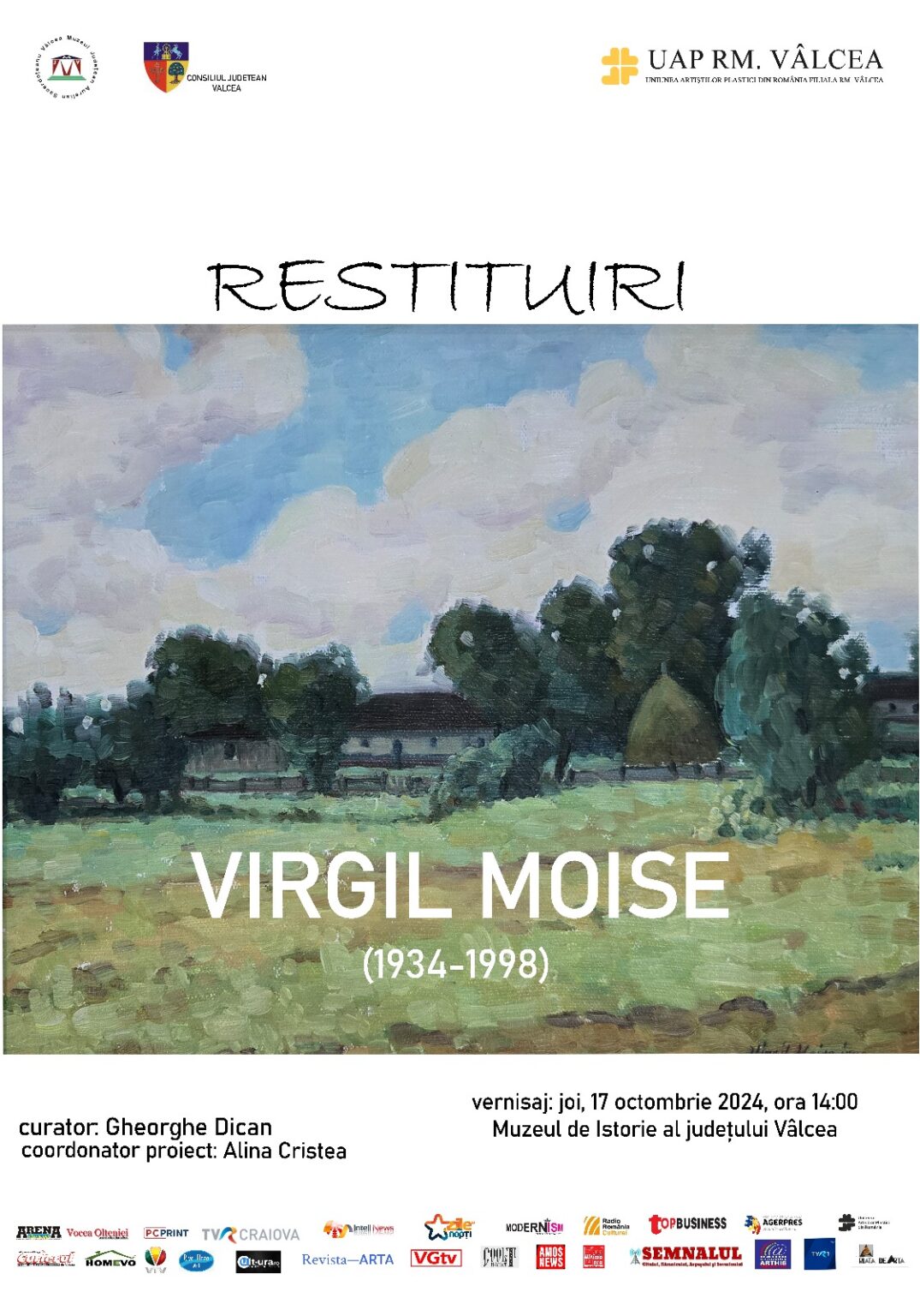 afis Virgil Moise - Jurnalul Olteniei – Știri din Craiova și Oltenia