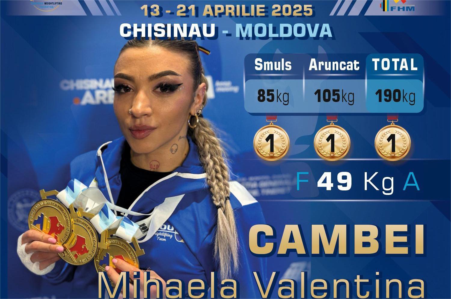 Foto: Facebook/ Federatia Romana de Haltere