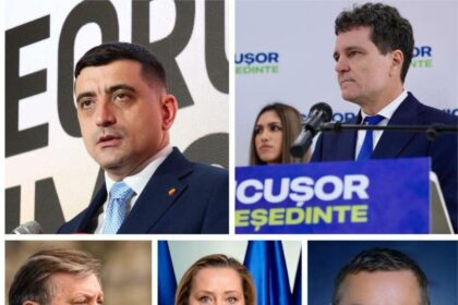 Foto: Facebook/ George Simion, Nicușor Dan, Crin Antonescu, Elena Lasconi, Victor Ponta/ Colaj: Jurnalul Olteniei