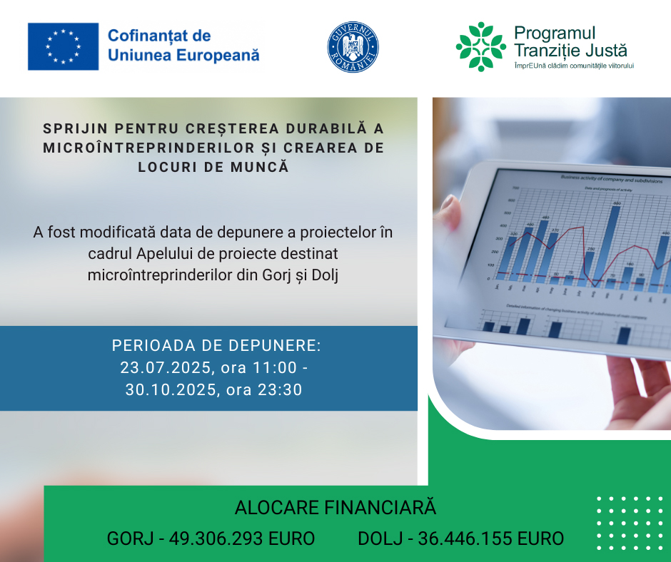 Lansare apel micro PTJ - modificare - 1 - Jurnalul Olteniei – Știri din Craiova și Oltenia