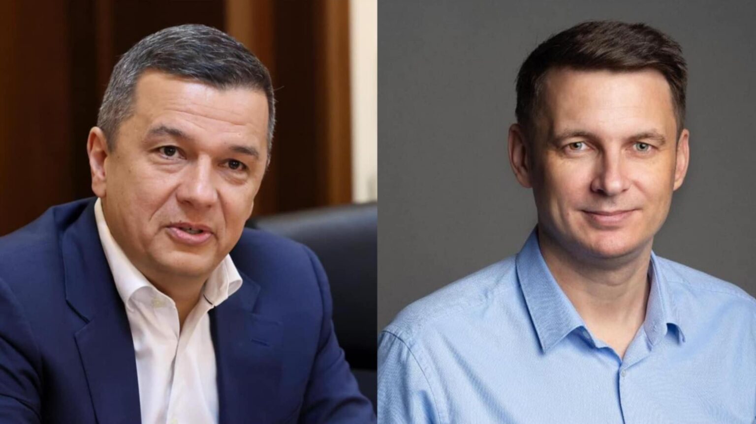 Foto: Facebook/ Sorin Grindeanu/ Mircea Abrudean. Colaj: Jurnalul Olteniei