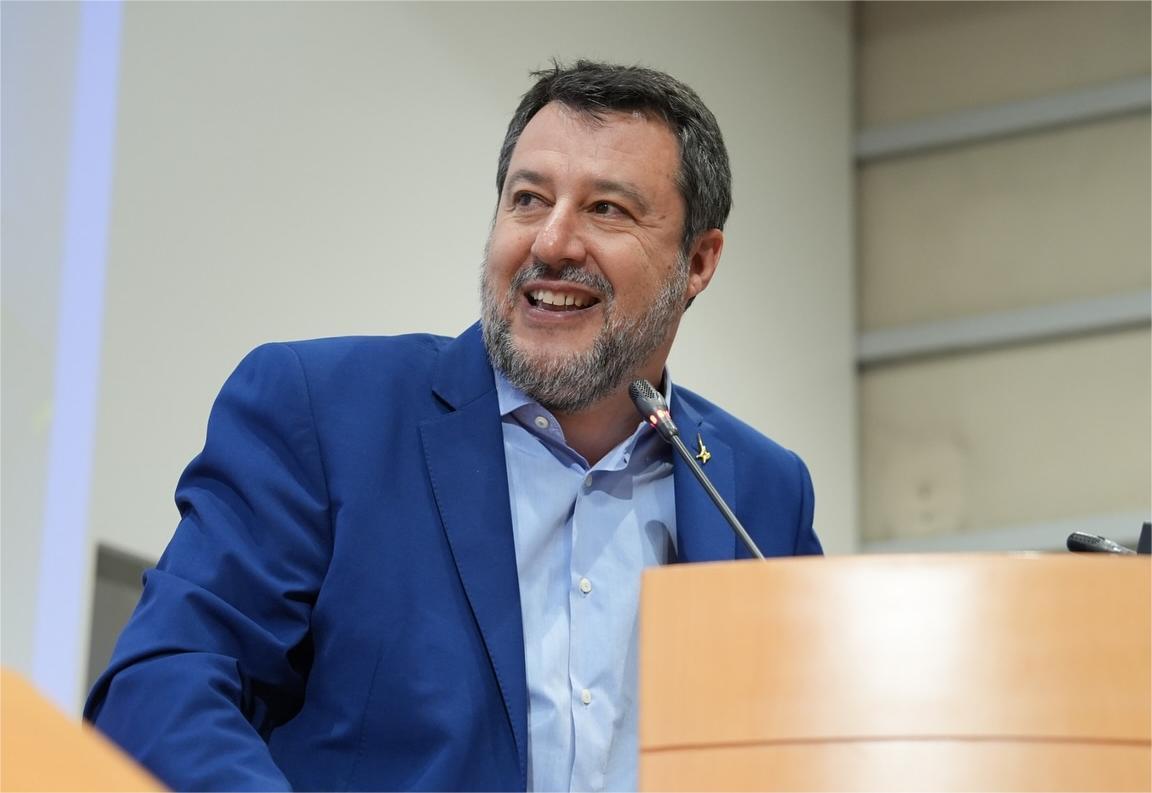 Vicepremierul italian Matteo Salvini. Foto: Facebook/ Matteo Salvini