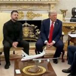 Președintele Ucrainei, Volodimir Zelenski, și președintele Donald Trump, la Casa Albă, pe 18 august 2025, la Washington: Foto: captură video