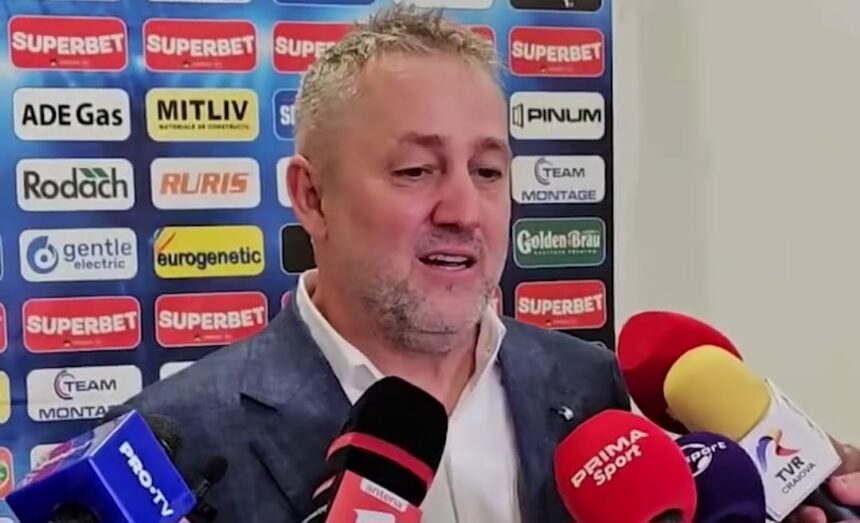 Șefii Universității Craiova, taxați de un fost antrenor al alb-albaștrilor