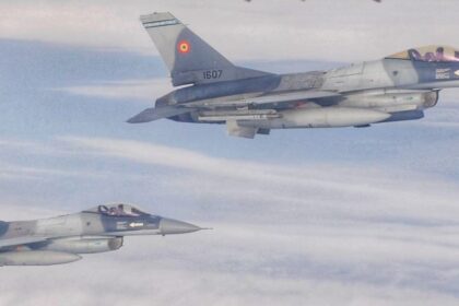 Aeronave F-16. Foto: Facebook/Ministerul Apararii Nationale, Romania
