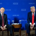 Donald Trump și Vladimir Putin, în Alaska. Foto: Facebook