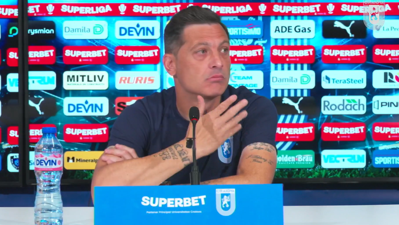 Pavel Badea explică plecarea lui Mirel Rădoi de la Universitatea Craiova