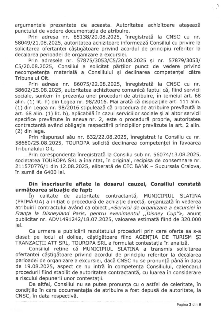 Decizie CNSC-2 - Jurnalul Olteniei – Știri din Craiova și Oltenia