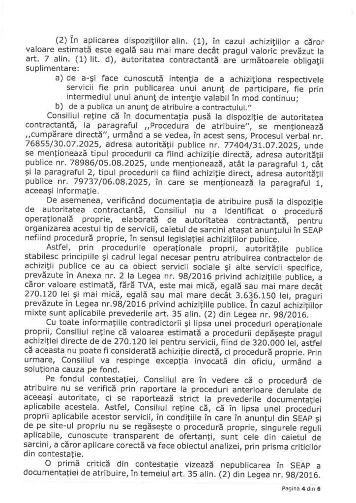Decizie CNSC-3 - Jurnalul Olteniei – Știri din Craiova și Oltenia