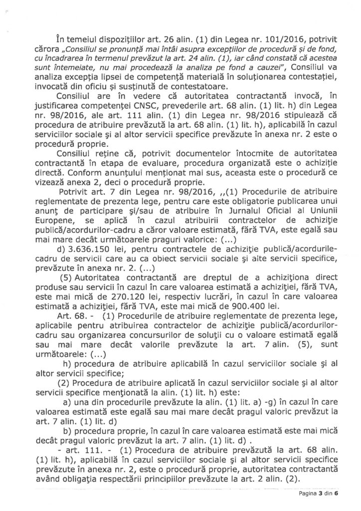 Decizie CNSC-4 - Jurnalul Olteniei – Știri din Craiova și Oltenia