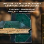 Expoziție de carte de patrimoniu la Universitatea din Craiova