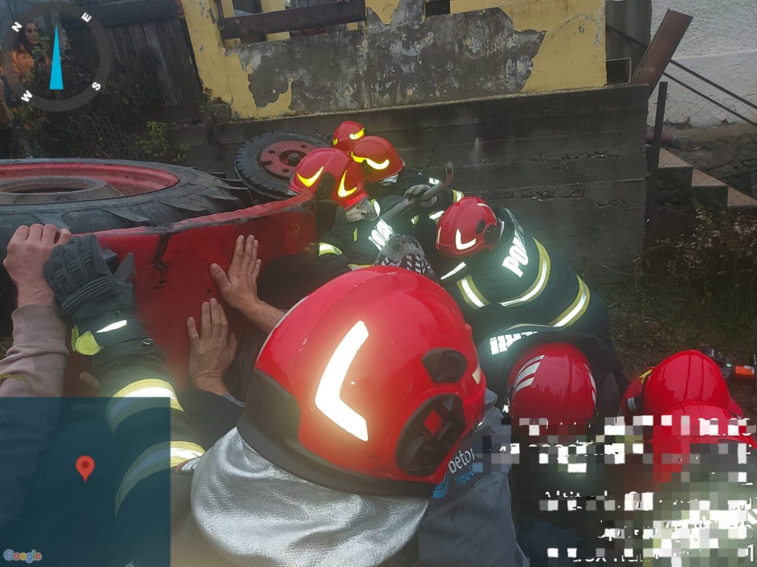 Accident in Mehedinti. Un om a murit strivit de tractor