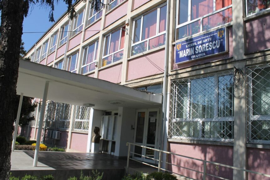 Investiție de aproape 9 milioane de euro în Liceul de Arte „Marin Sorescu” din Craiova