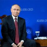 Putin la Summitul din Alaska. Foto: Facebook/ The White House