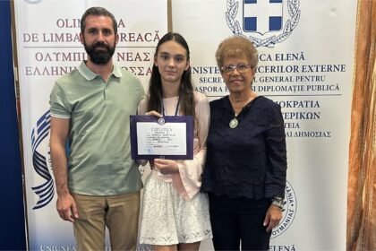 Eleva Alice-Maria Popescu. Foto: Facebook