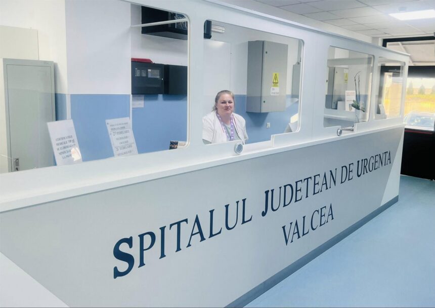 Noi echipamente, la SJU Vâlcea. Foto: Facebook