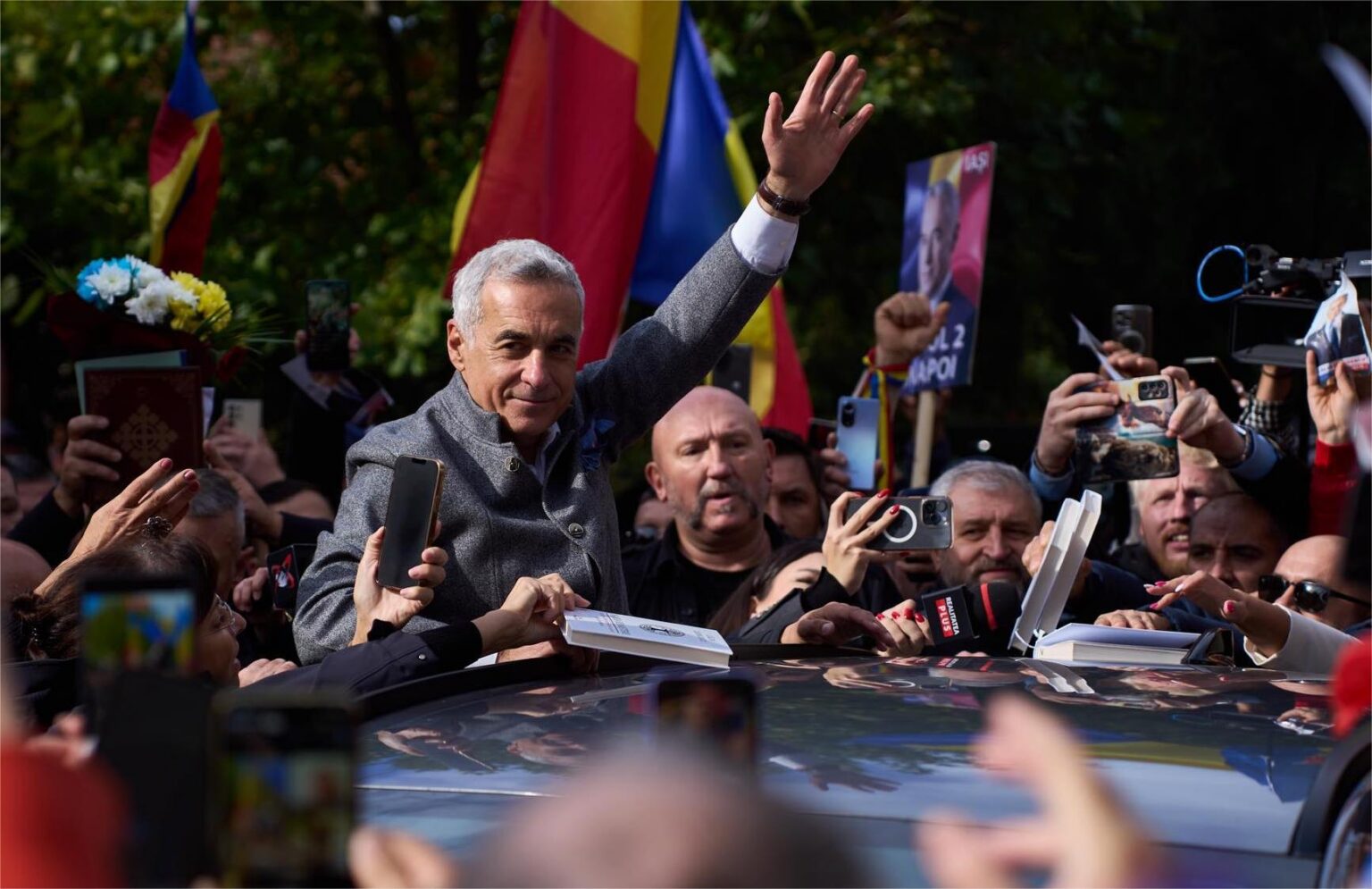 Călin Georgescu cere noi alegeri după raportul din SUA. Foto: AUR