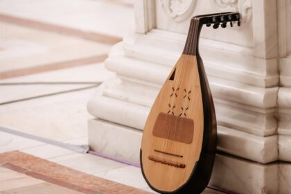 Cobza românească. Foto: Facebook/Centrul Județean al Culturii Tradiționale Iași