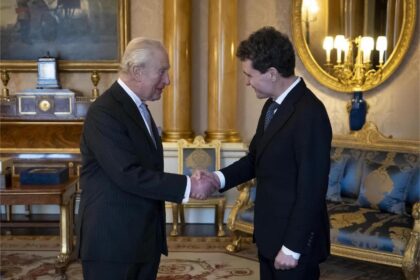 Regele Charles l-a primit pe Nicușor Dan la Buckingham