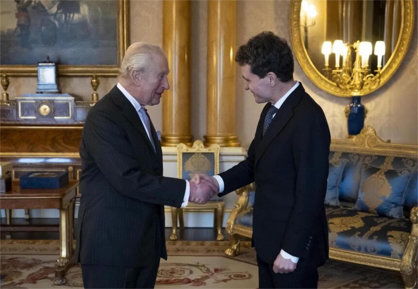 Regele Charles l-a primit pe Nicușor Dan la Buckingham