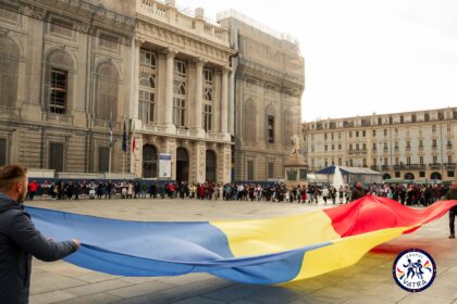 Ziua României în Torino: Mii de oameni în Hora Unirii