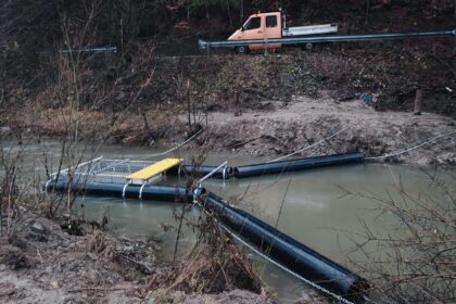 Investiție verde în Mehedinți: stop deșeurilor plutitoare