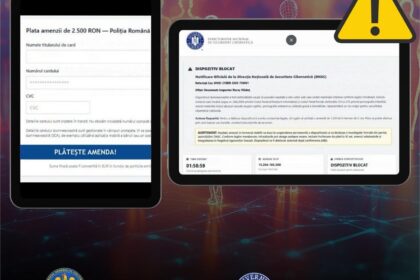 Alertă DNSC: Atacuri care golesc conturile românilor. Foto: DNSC