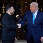 Trump și Zelenski, întâlnire la Mar-A-Lago. Foto: Facebook/Володимир Зеленський