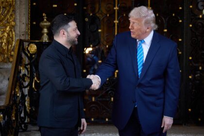 Trump și Zelenski, întâlnire la Mar-A-Lago. Foto: Facebook/Володимир Зеленський