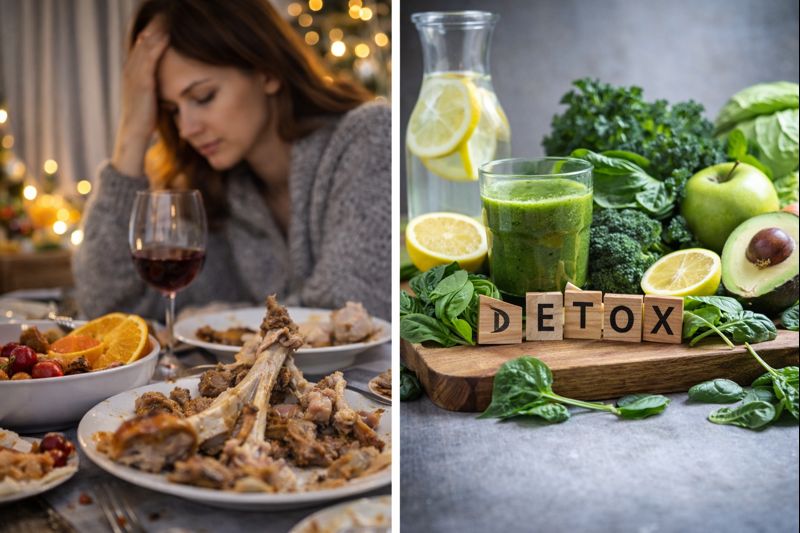 Detoxifierea după sărbători: pași simpli pentru echilibru