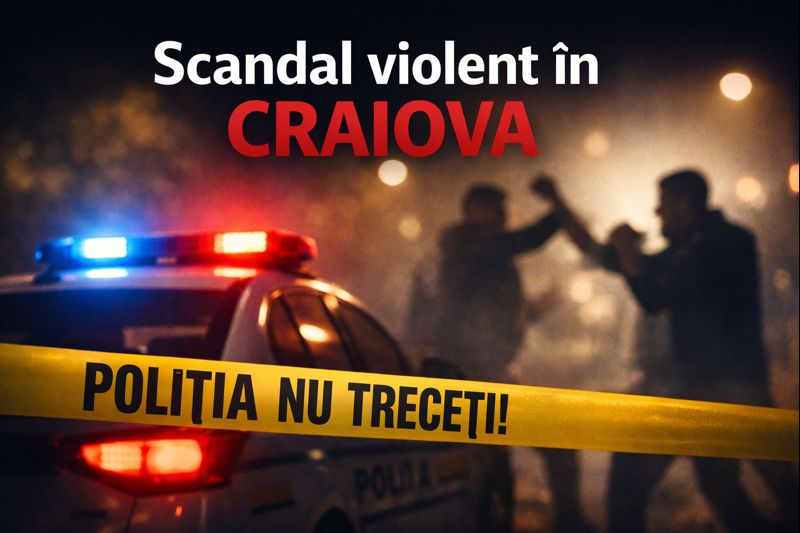 scandal craiova (AI) - Jurnalul Olteniei – Știri din Craiova și Oltenia Scandal nocturn în Craiova: un bărbat a ajuns la spital