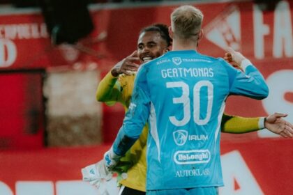 Edvinas Gertmonas facut vedeta de Universitatea Craiova