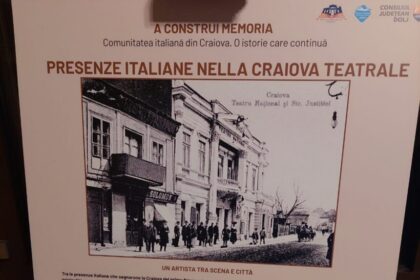 Legătură reînviată între Craiova și diaspora italiană