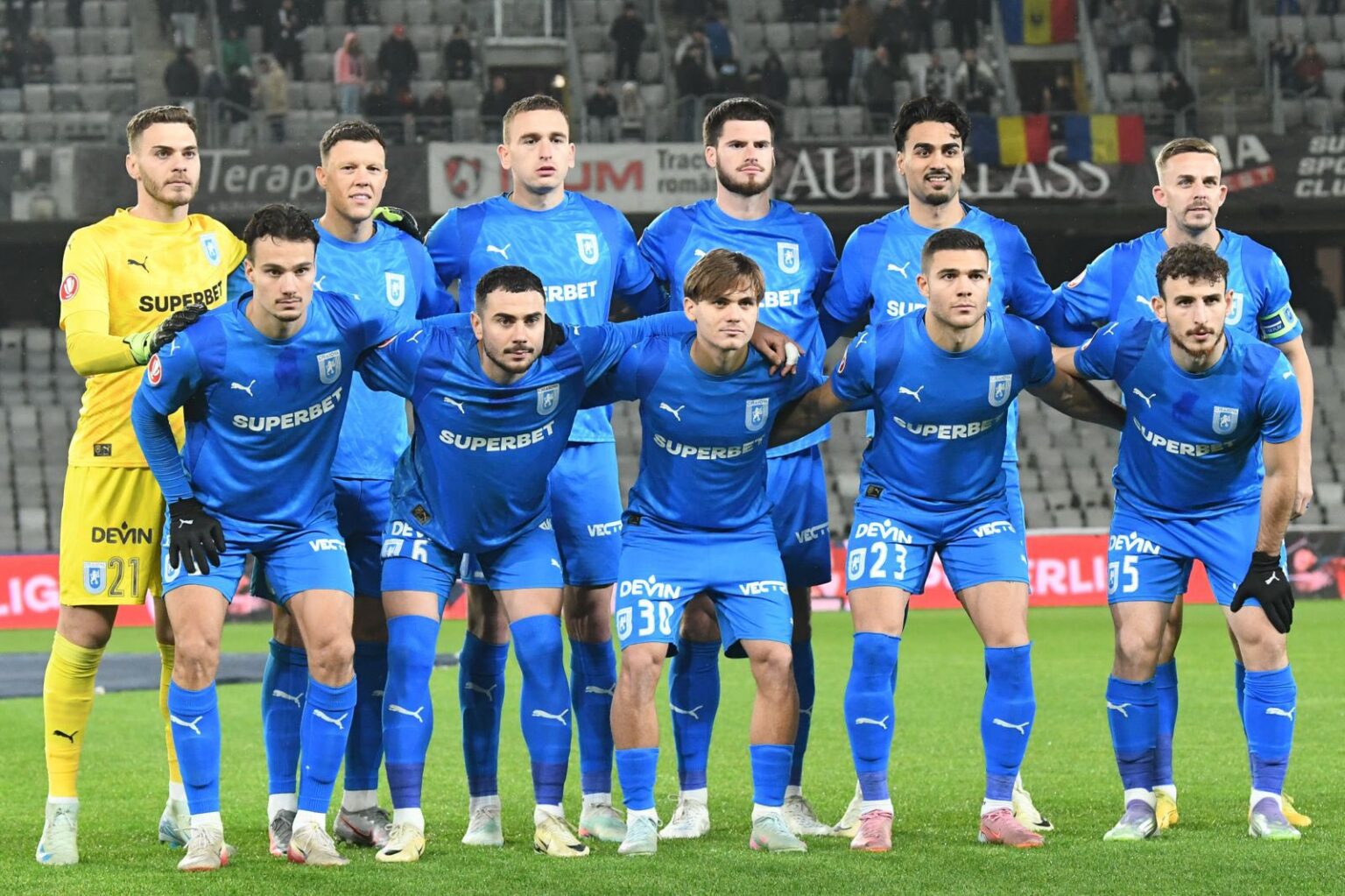 Universitatea Craiova fără jucători în echipa etapei cu numărul 18