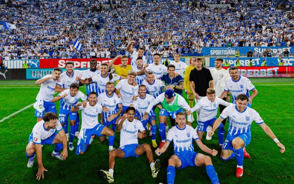 Universitatea Craiova își prezintă vedetele unei echipe din Bundesliga