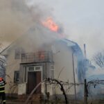 Incendiu in Malu Mare