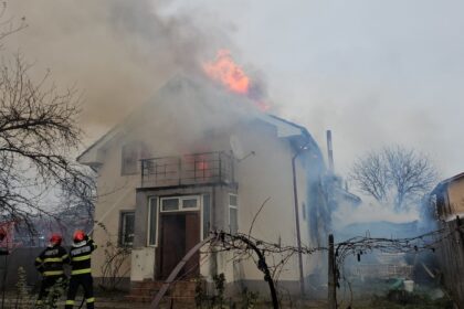 Incendiu in Malu Mare