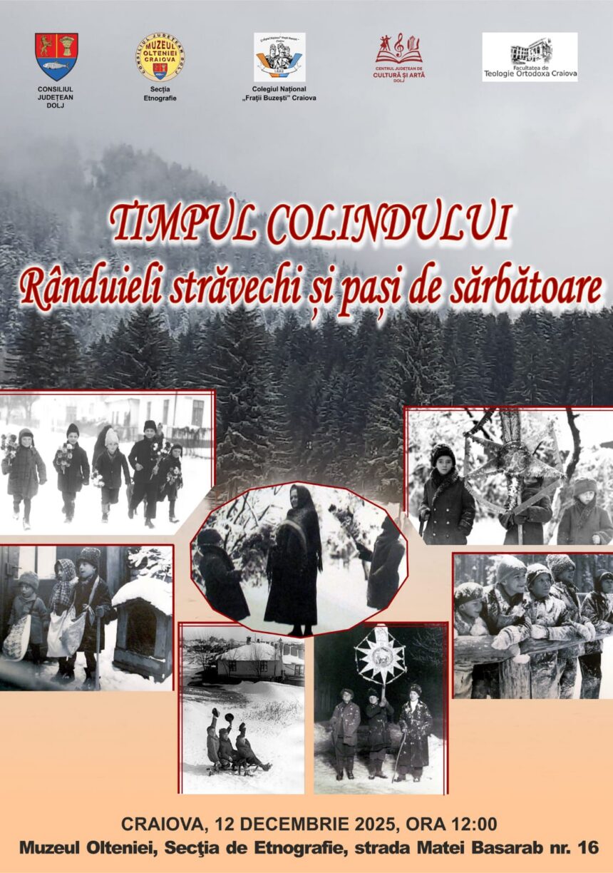 Afiș Muzeul Olteniei