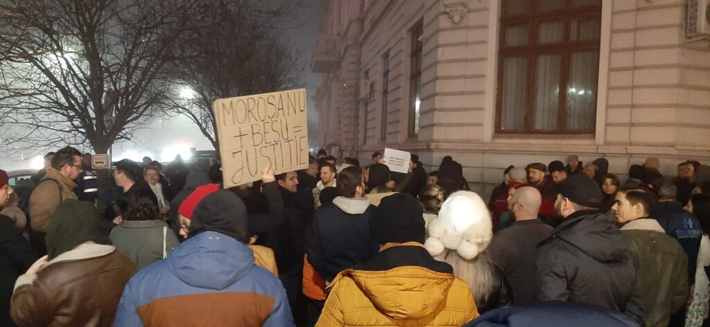 Protest la Craiova pentru justiție și împotriva corupției