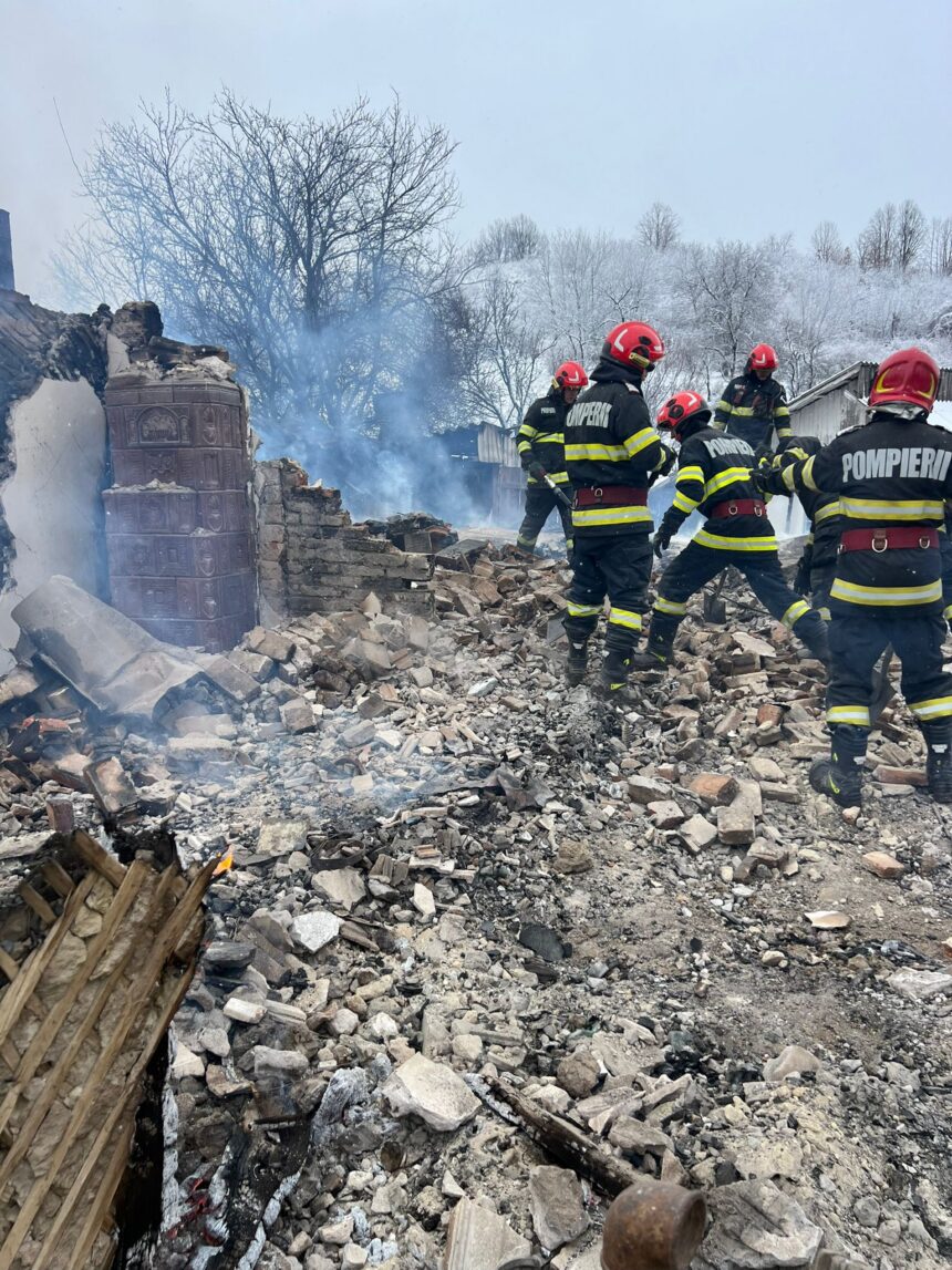 Incendiu în Vâlcea