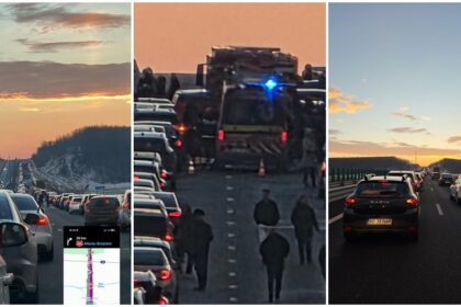 Accident în lanț pe Drumul Expres Craiova-Pitești: 10 mașini implicate și Plan Roșu activat